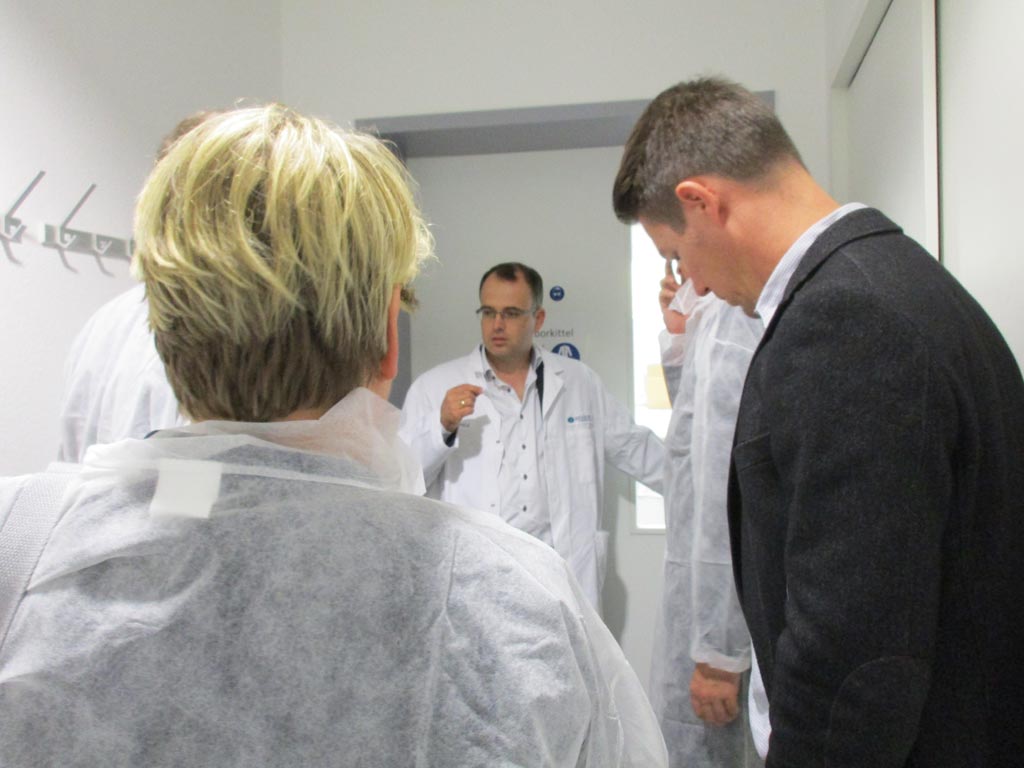 MdB Martin Rabanus bei der Firma BIOGRUND
