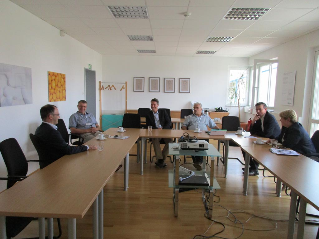 MdB Martin Rabanus bei der Firma BIOGRUND