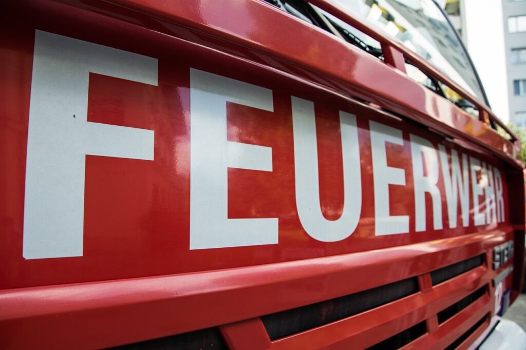fire fighters, vehicle, fire truck